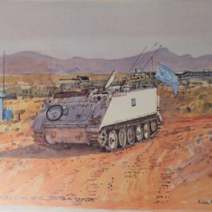 Royal Anglian Regiment Soldiers in Cyprus Sketch Book by Ken Howard Royal Anglian Regiment Soldiers in Cyprus Sketch Book by Ken Howard
