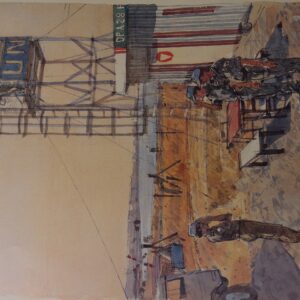 Royal Anglian Regiment Soldiers in Cyprus Sketch Book by Ken Howard Royal Anglian Regiment Soldiers in Cyprus Sketch Book by Ken Howard