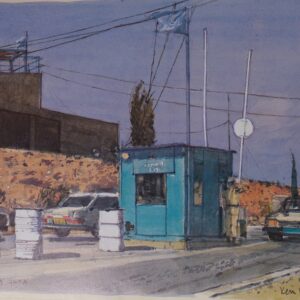 Royal Anglian Regiment Soldiers in Cyprus Sketch Book by Ken Howard Royal Anglian Regiment Soldiers in Cyprus Sketch Book by Ken Howard
