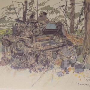 Royal Anglian Regiment. Exercise Crusader Spearpoint 80. A sketch book by Ken Howard. Royal Anglian Regiment. Exercise Crusader Spearpoint 80. A sketch book by Ken Howard.