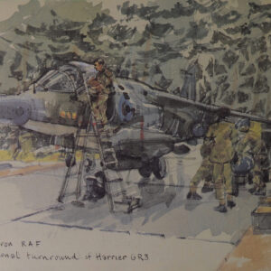 Royal Anglian Regiment. Exercise Crusader Spearpoint 80. A sketch book by Ken Howard. Royal Anglian Regiment. Exercise Crusader Spearpoint 80. A sketch book by Ken Howard.