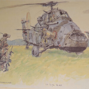 Royal Anglian Regiment. Exercise Crusader Spearpoint 80. A sketch book by Ken Howard. Royal Anglian Regiment. Exercise Crusader Spearpoint 80. A sketch book by Ken Howard.