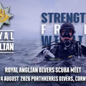 Royal Anglian diving event 21-24 August 2026