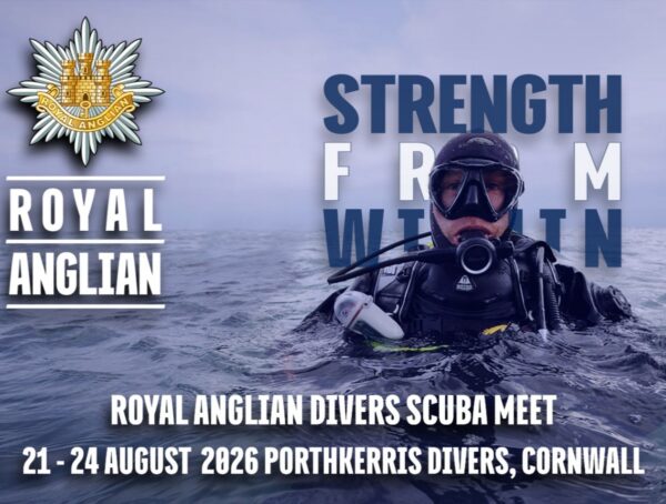 Royal Anglian diving event 21-24 August 2026