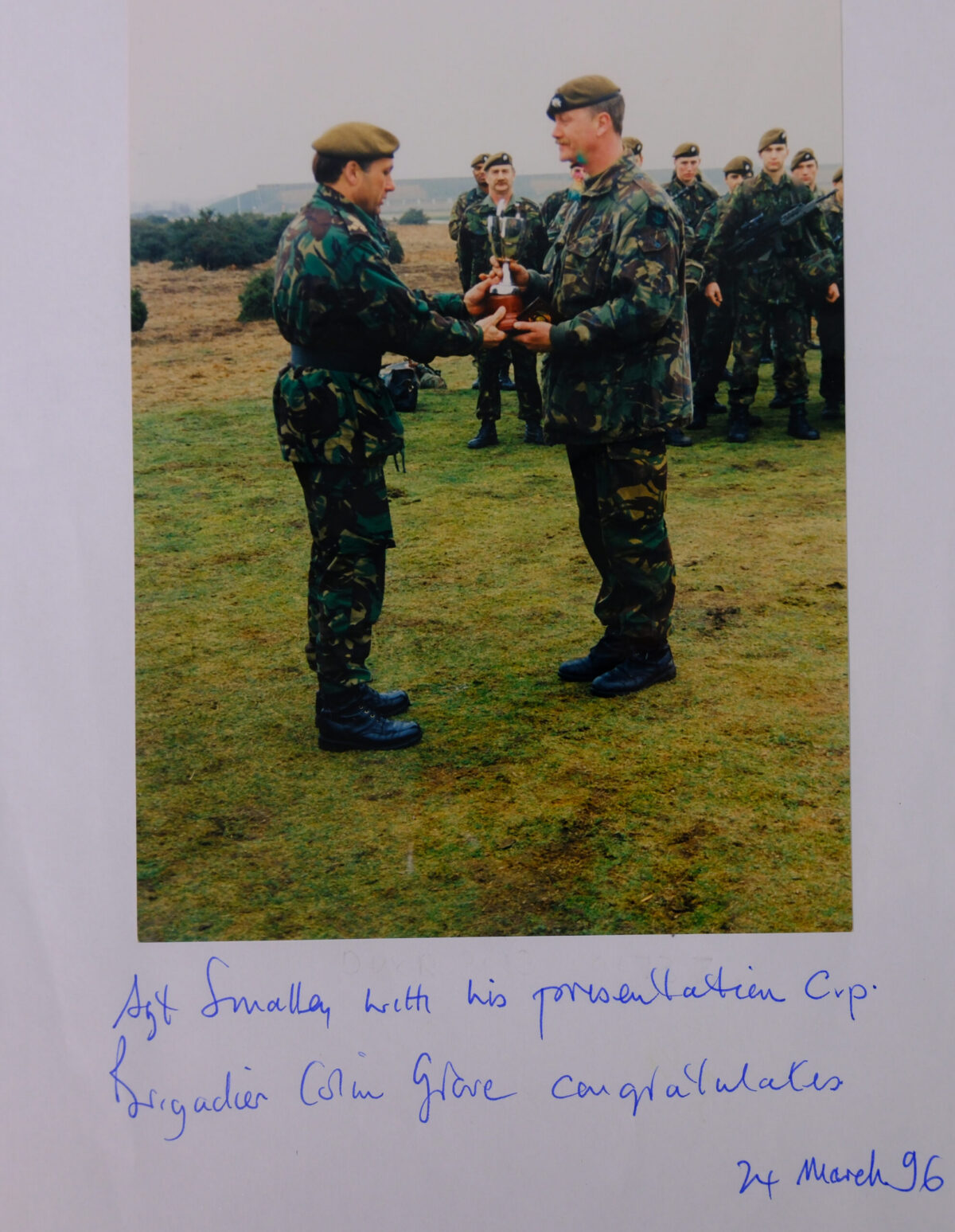 Royal Anglian Regiment.