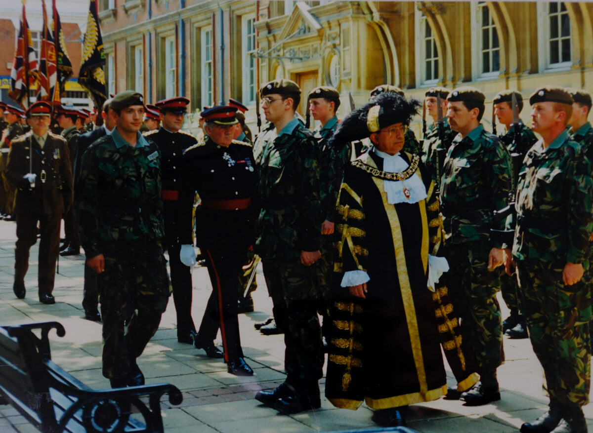 Royal Anglian Regiment.