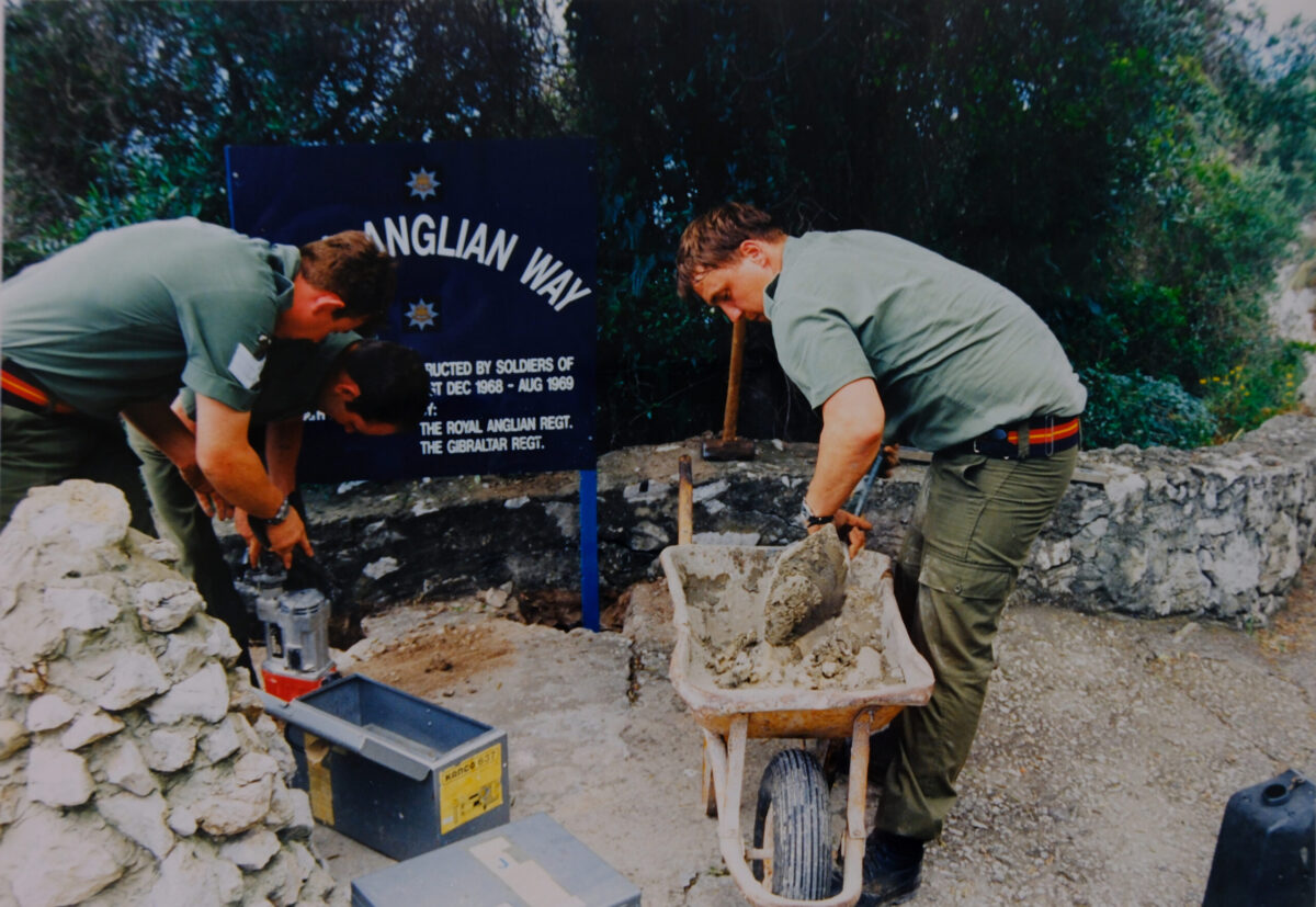 Royal Anglian Regiment.