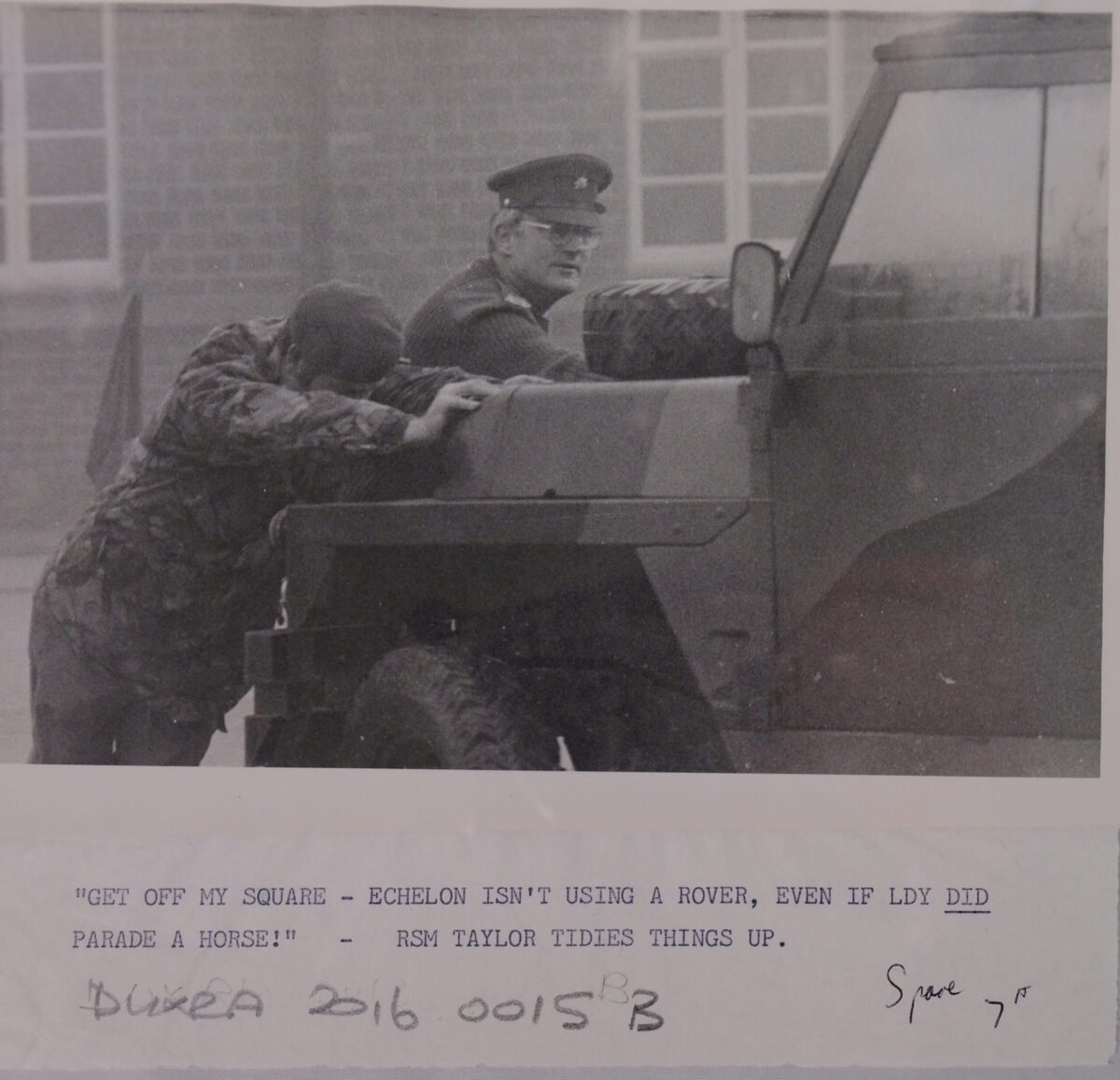 Royal Anglian Regiment.