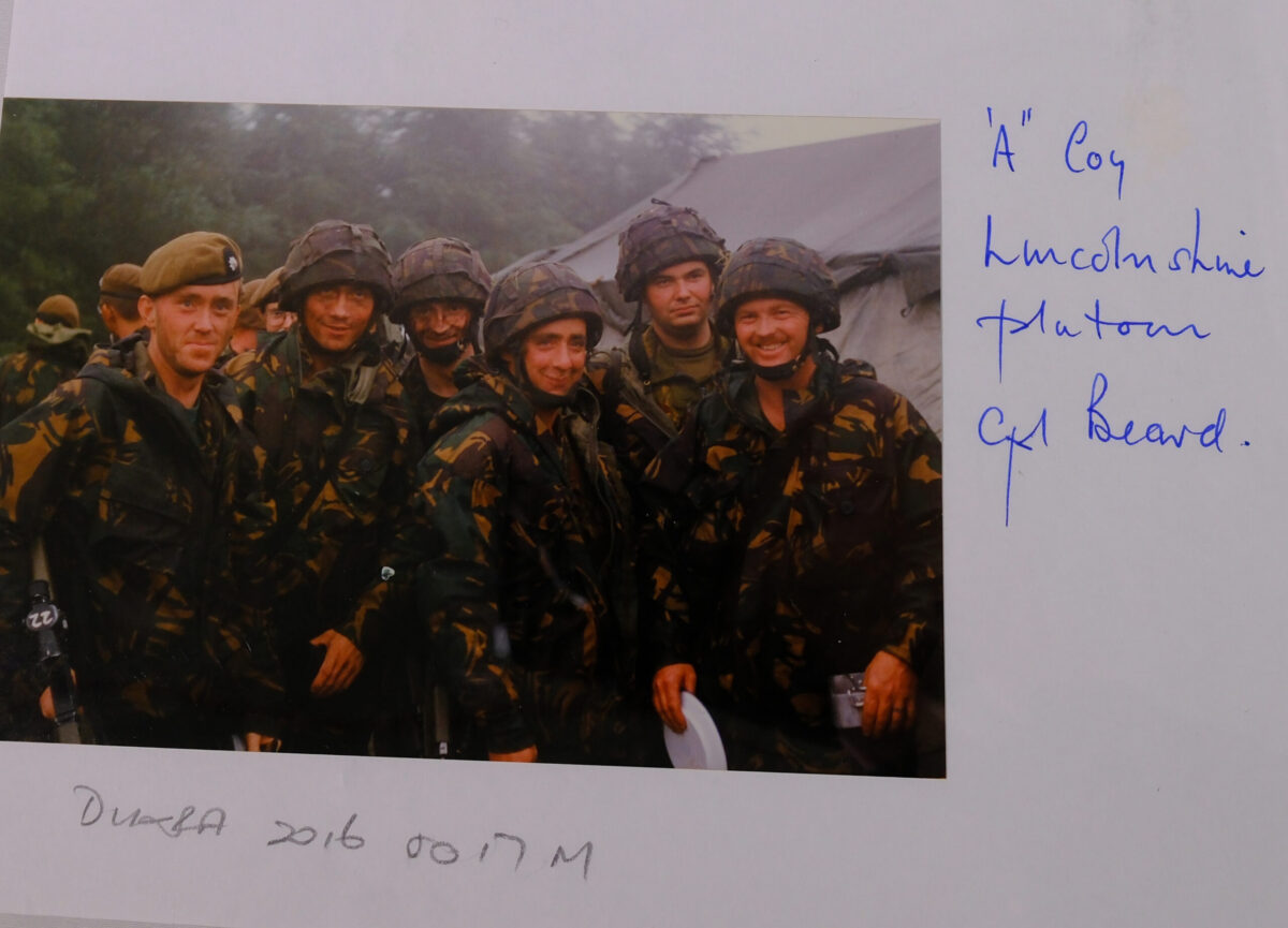 Royal Anglian Regiment.