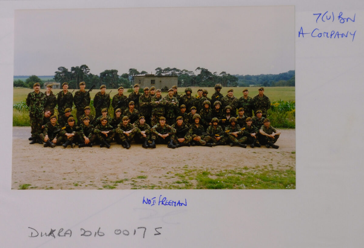 Royal Anglian Regiment.
