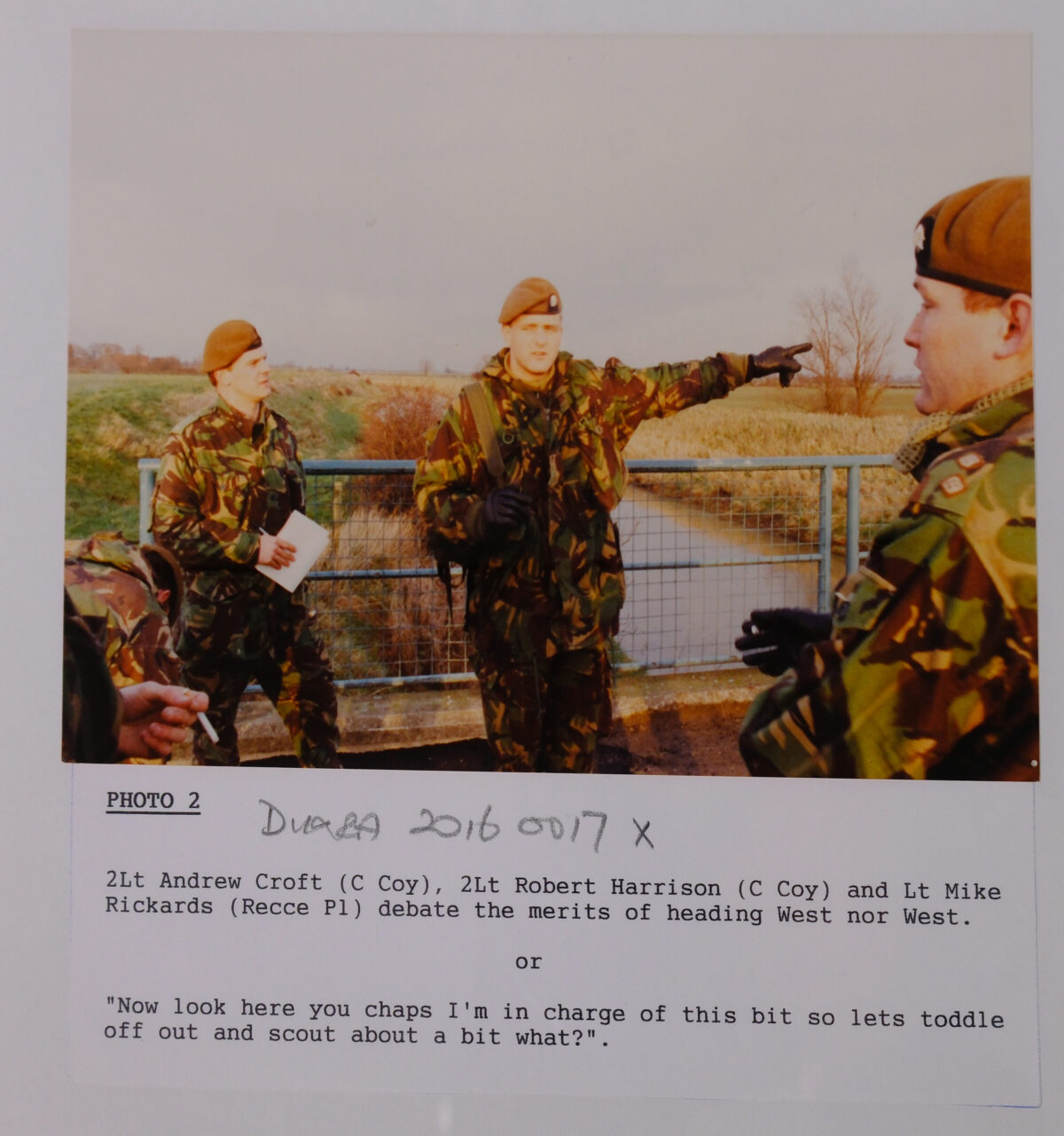 Royal Anglian Regiment.
