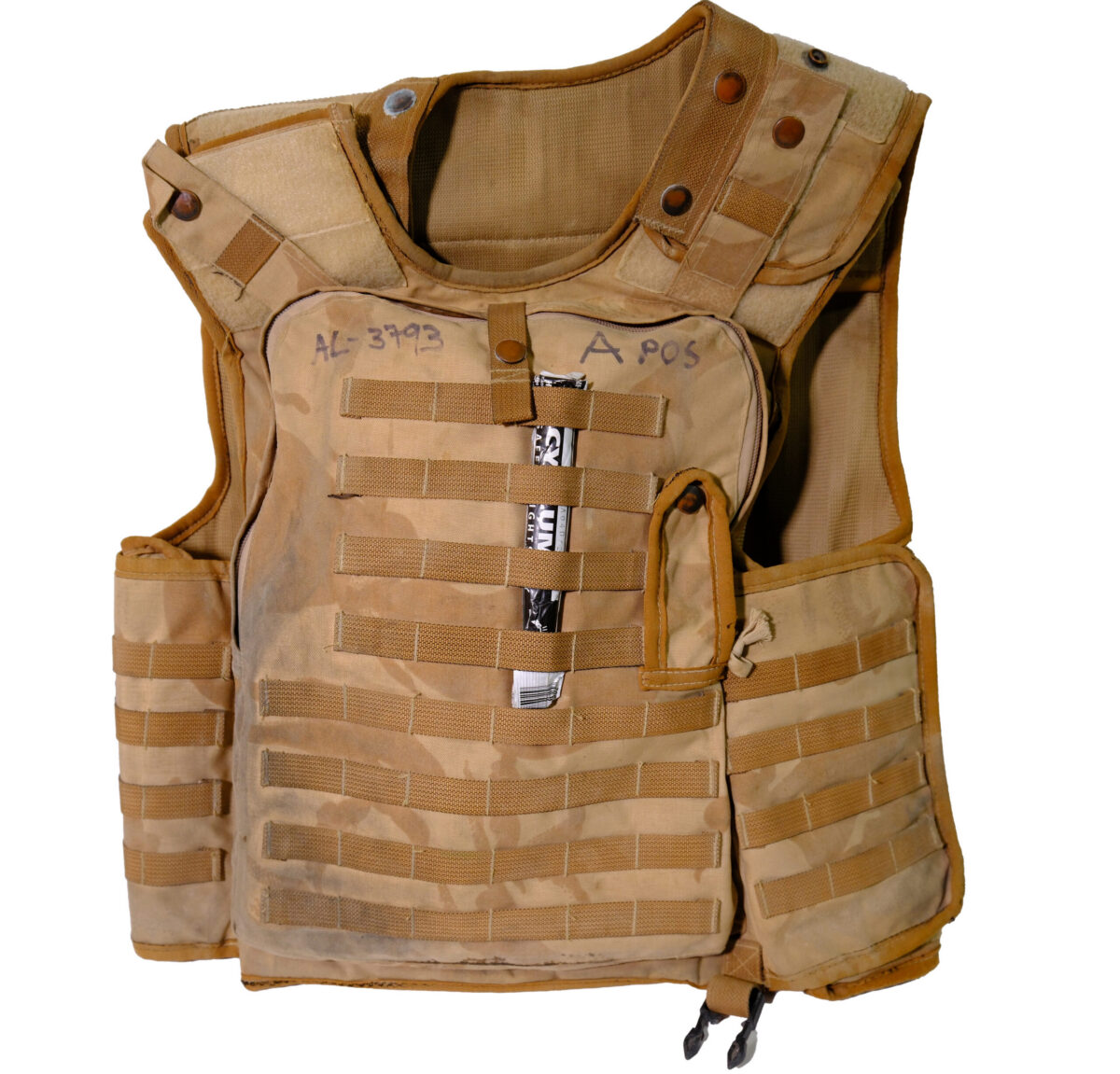 British Army Osprey MKII body armour vest in Desert DPM camouflage