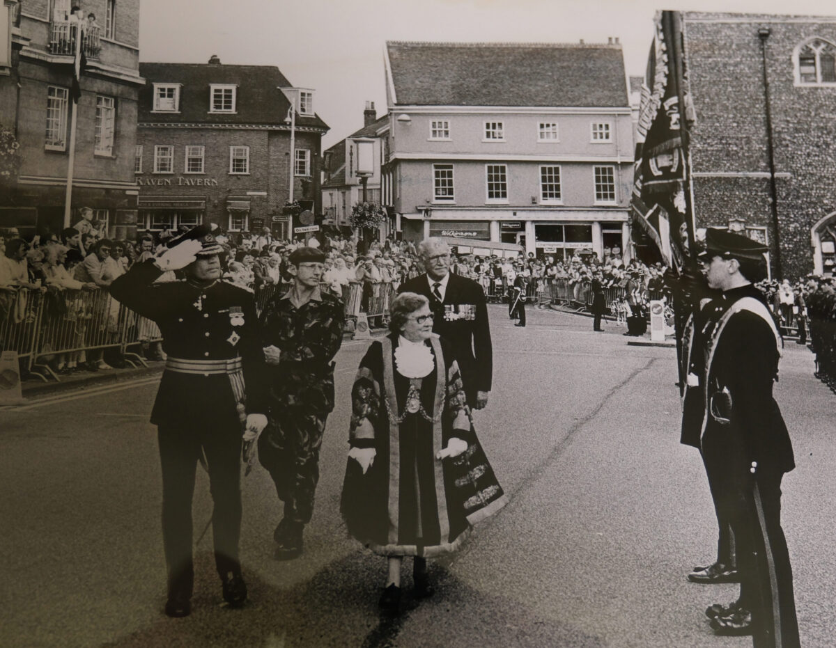 1st Battalion Royal Anglian Regiment Freedom of Bury St Edmunds