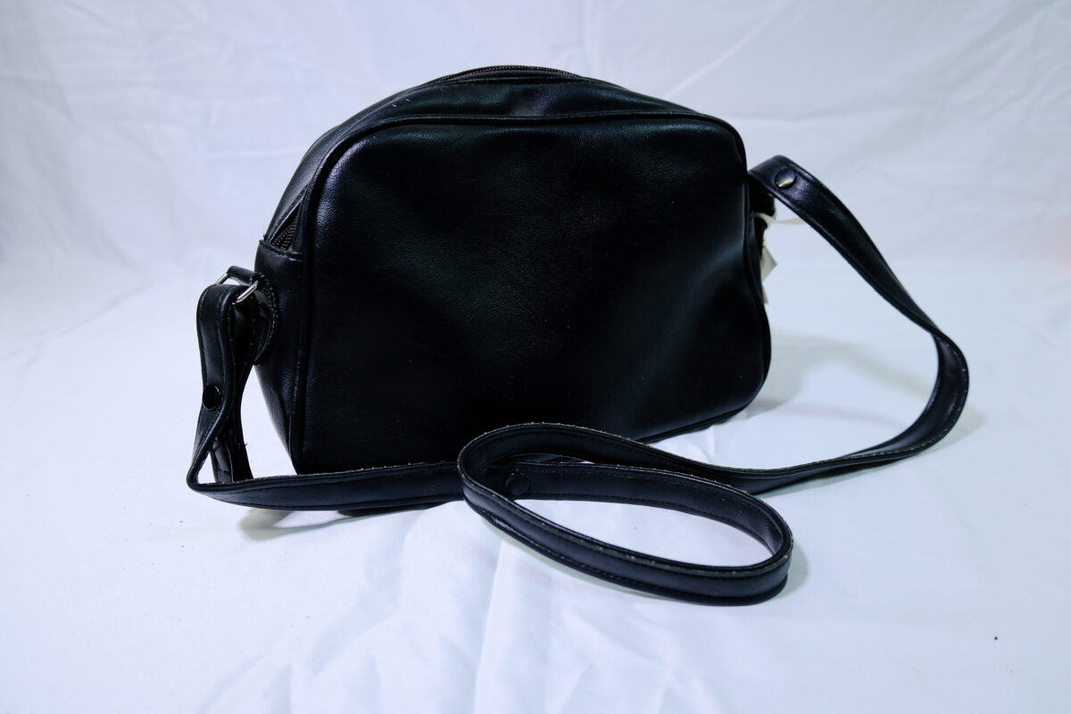 Issued black shoulder bag Issued black shoulder bag