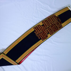ceremonial Drum Major's baldric sash ceremonial Drum Major's baldric sash