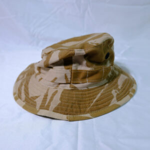 British Army Desert DPM (Disruptive Pattern Material) boonie hat, also referred to as a bush or tropical combat sun hat British Army Desert DPM (Disruptive Pattern Material) boonie hat, also referred to as a bush or tropical combat sun hat