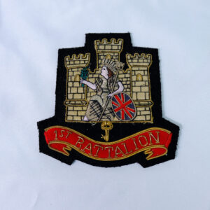 embroidered badge
