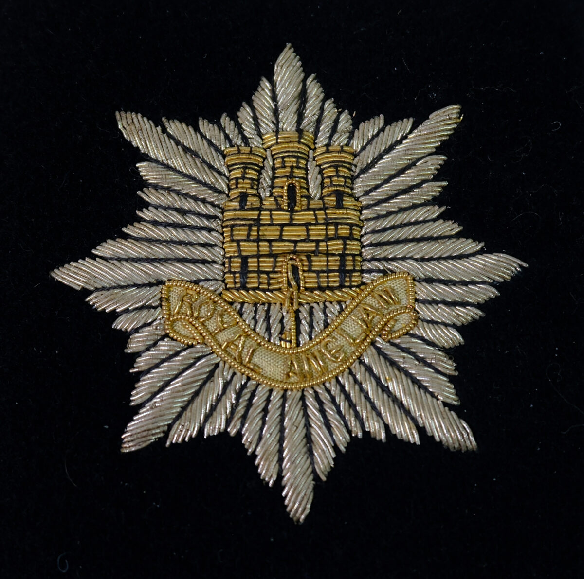 Royal Anglian Regiment cloth embroidered badge Royal Anglian Regiment cloth embroidered badge