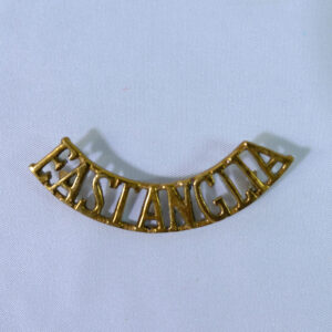 East Anglia Regiment shoulder title East Anglia Regiment shoulder title