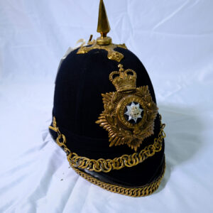 Military Helmet worn by drummers and musicians Military Helmet worn by drummers and musicians