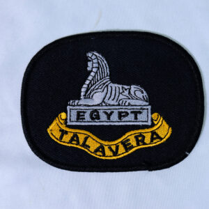 Talavera cloth badge Talavera cloth badge