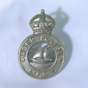 Aden Police capbadge Aden Police capbadge