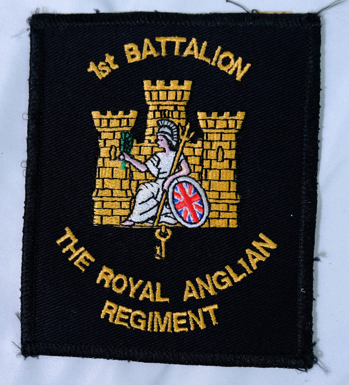 1st Battalion Royal Anglian Regiment cloth badge