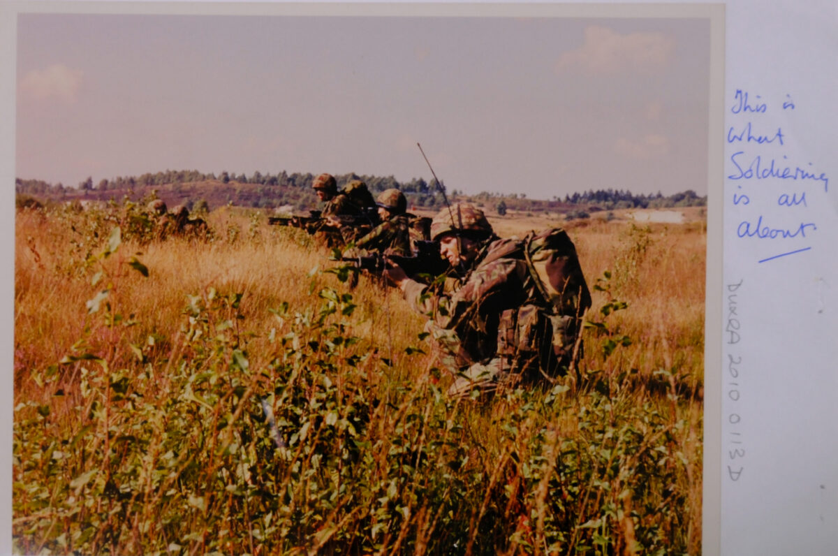 Royal Anglian Regiment.